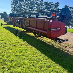 Plataforma de corte CASE IH TerraFlex (3020) Ano: 2017 + CARRETINHA DE TRANSPORTE