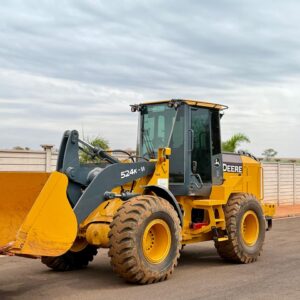 Pá carregadeira John Deere 524K II Ano: 2019